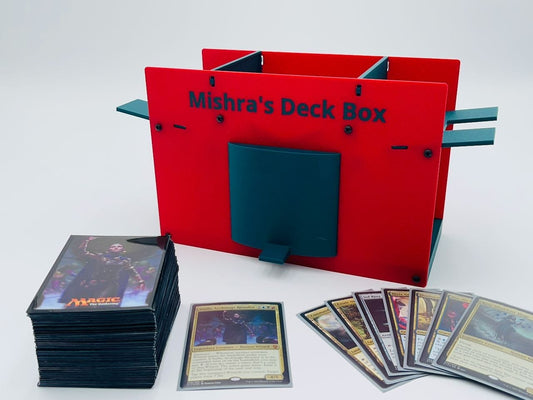 Mishra's Deck Box: Red & Green (2025 Version) image 1