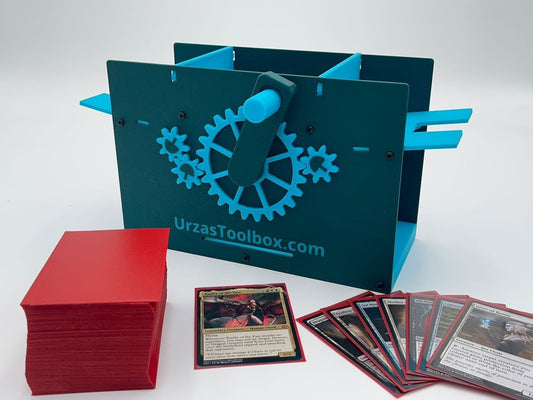 Mishra's Deck Box: Green & Blue (2025 Version) image 1