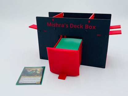 Mishra's Deck Box: Black & Red (2025 Version) image 3