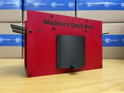 Mishra's Deck Box: Red/Black Limited Edition (Reverse Colors) - Standard: 100 card single-sleeved deck image