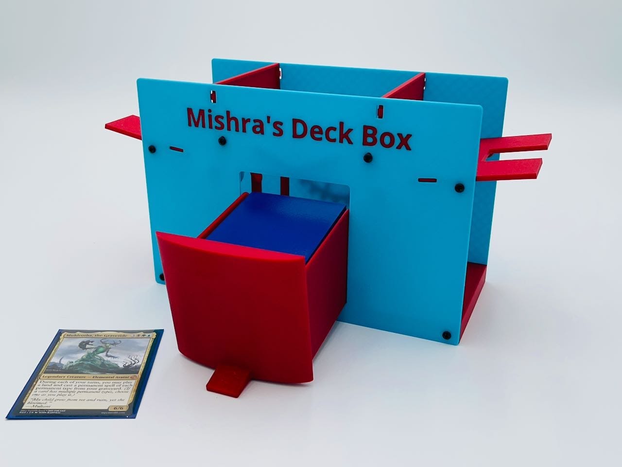 Mishra's Deck Box: Blue & Red (2025 Version) image 3