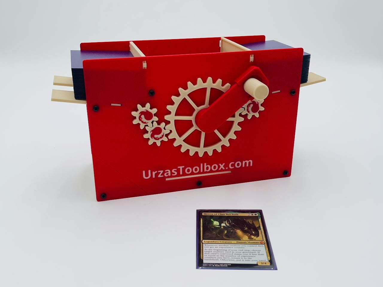 Mishra's Deck Box: Red & White (2025 Version) image 4