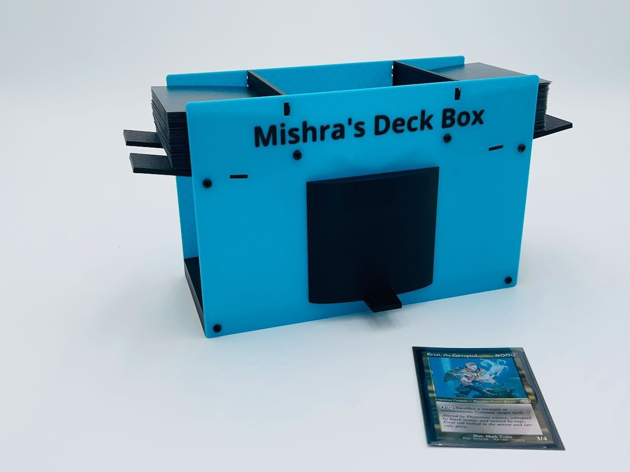 Mishra's Deck Box: Blue & Black (2025 Version) image 3