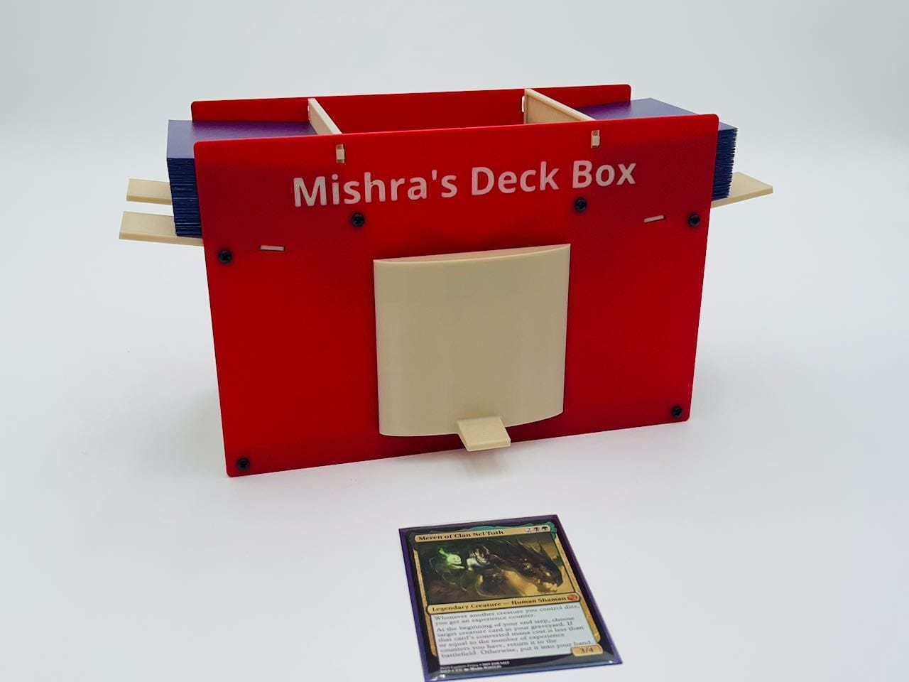 Mishra's Deck Box: Red & White (2025 Version) image 5