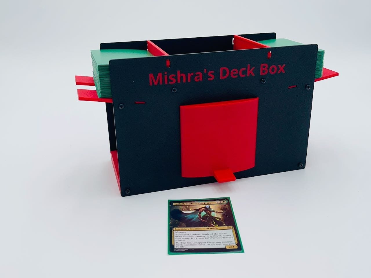 Mishra's Deck Box: Black & Red (2025 Version) image 5