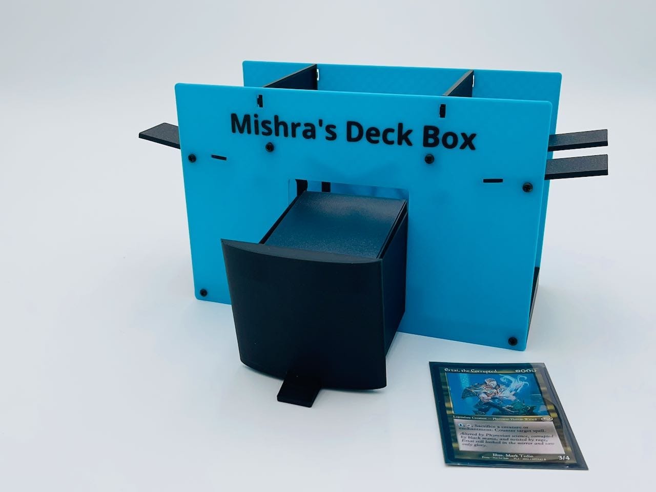 Mishra's Deck Box: Blue & Black (2025 Version) image 2