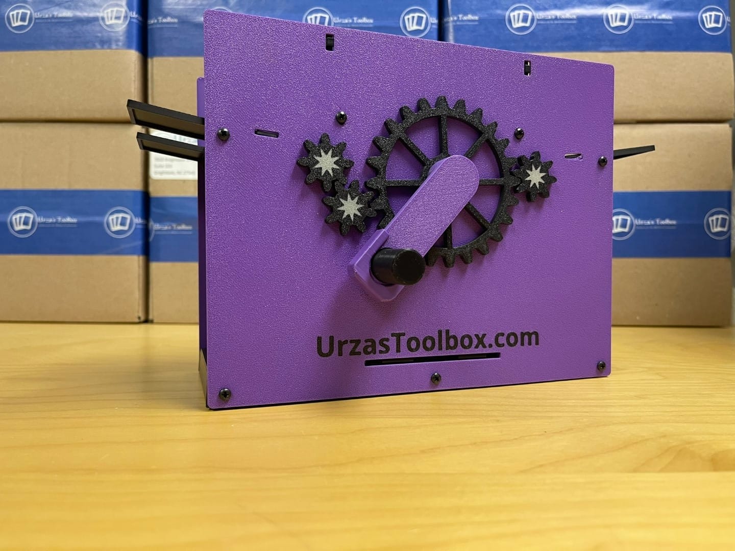 Mishra's Deck Box: Purple & Black (2025 Version) image 4