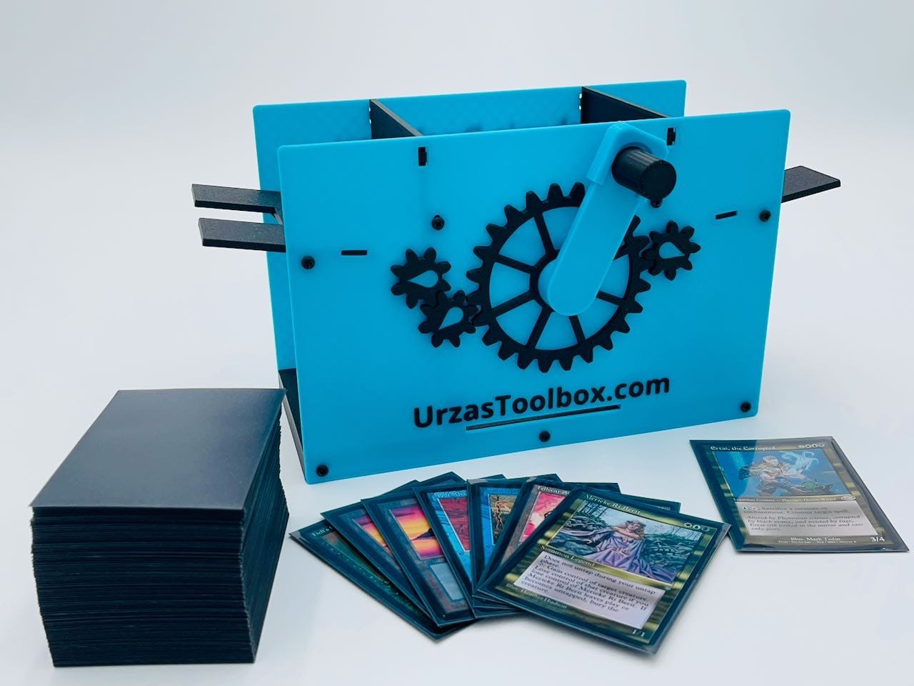 Mishra's Deck Box: Blue & Black (2025 Version) image 4