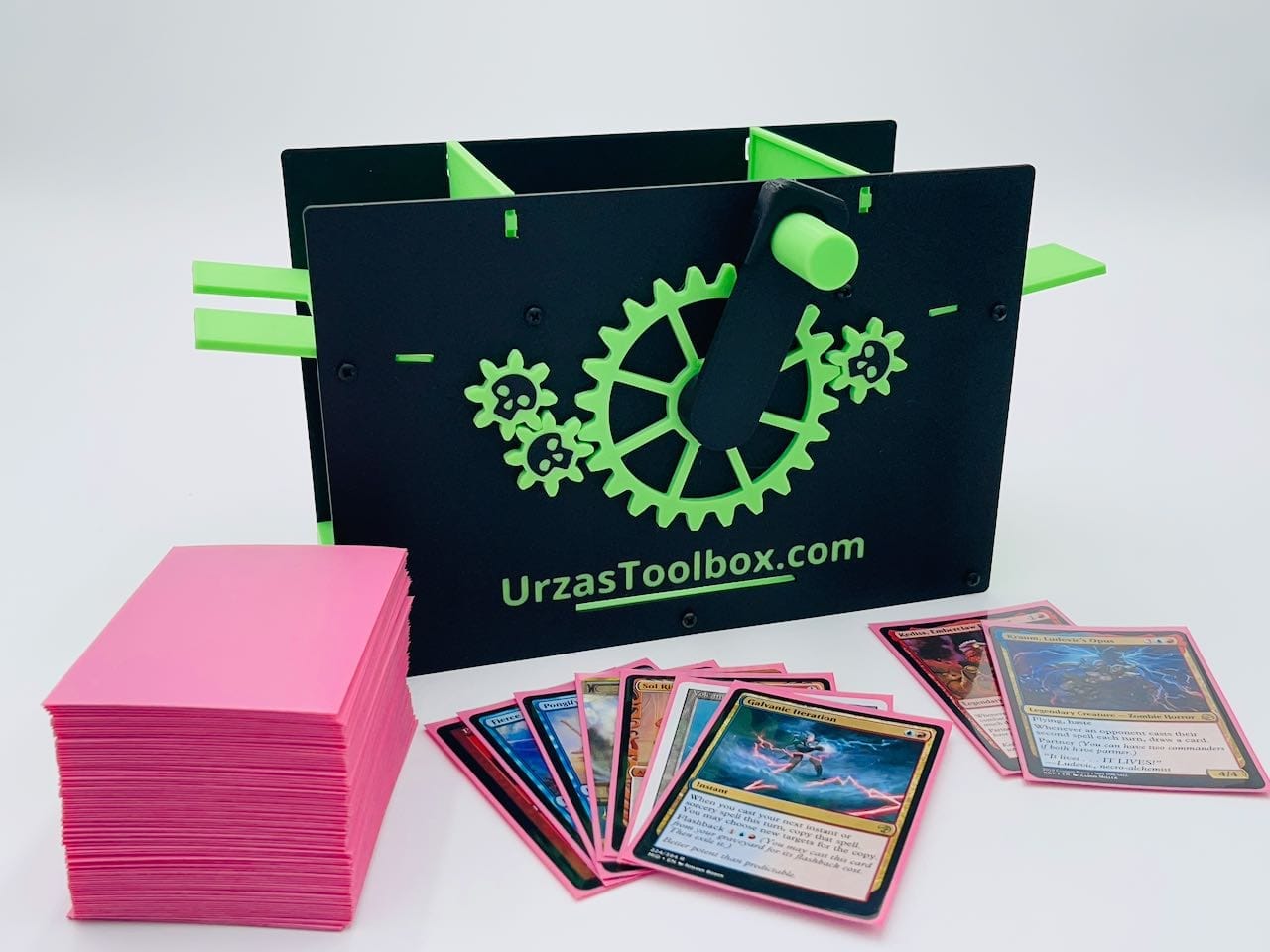 Mishra's Deck Box: Black & Green (2025 Version) image 2