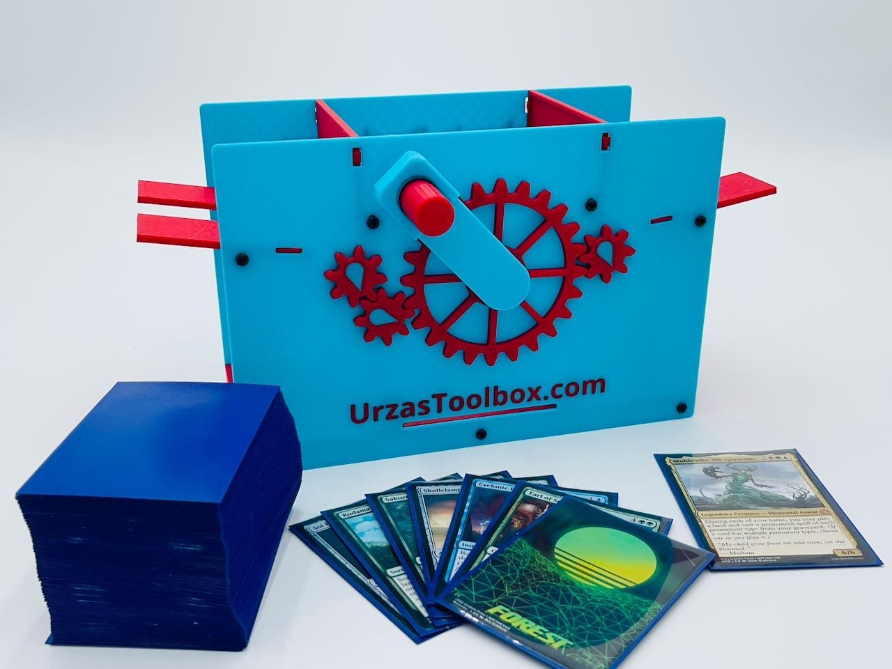 Mishra's Deck Box: Blue & Red (2025 Version) image 2