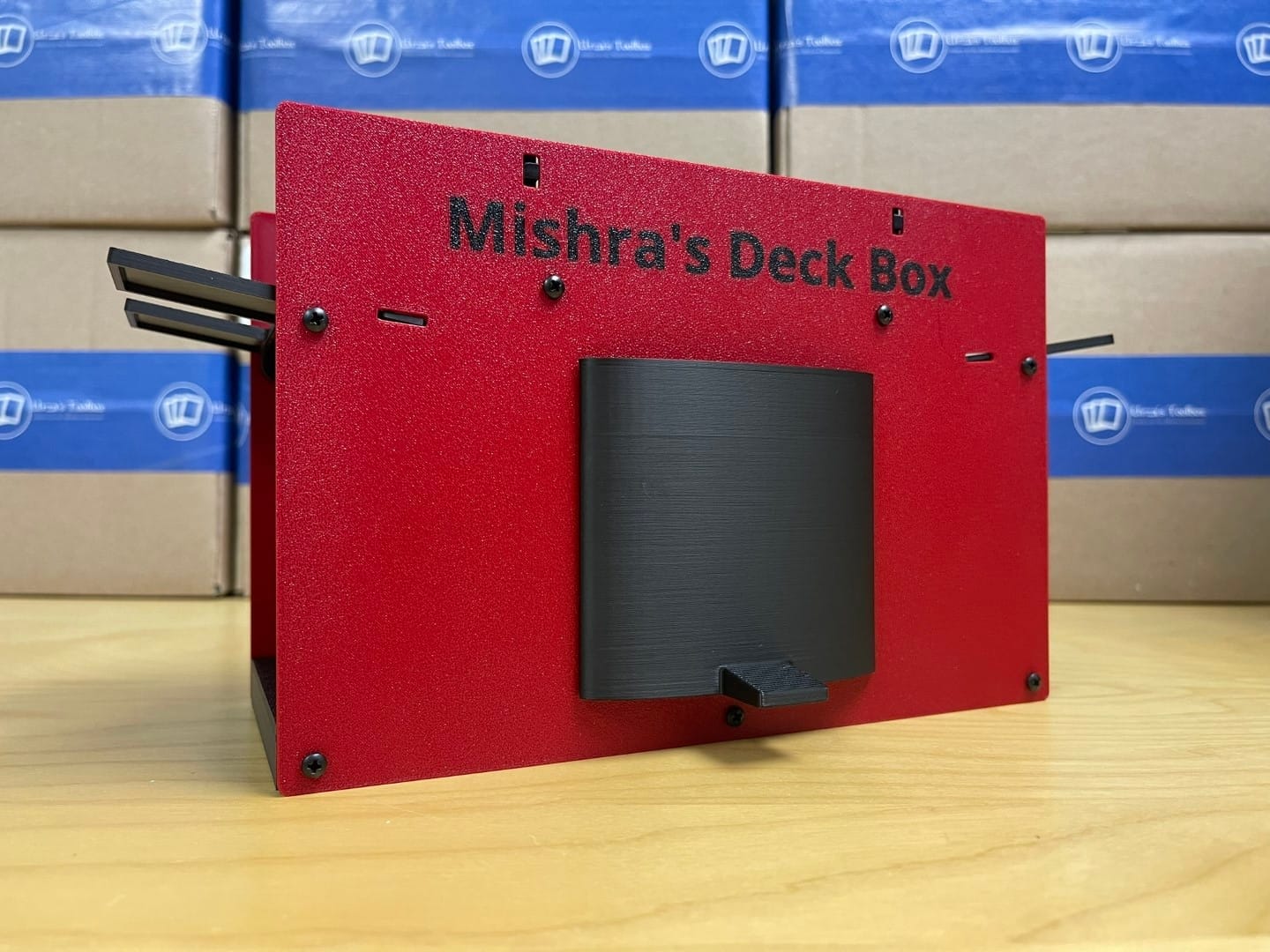 Mishra's Deck Box: Red/Black Limited Edition (Reverse Colors) image 0