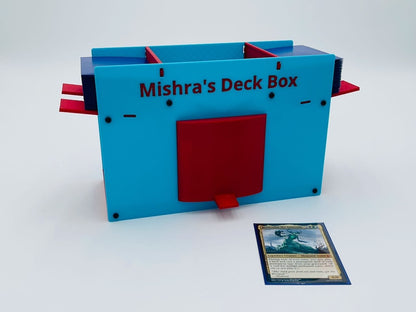 Mishra's Deck Box: Blue & Red (2025 Version) image 5