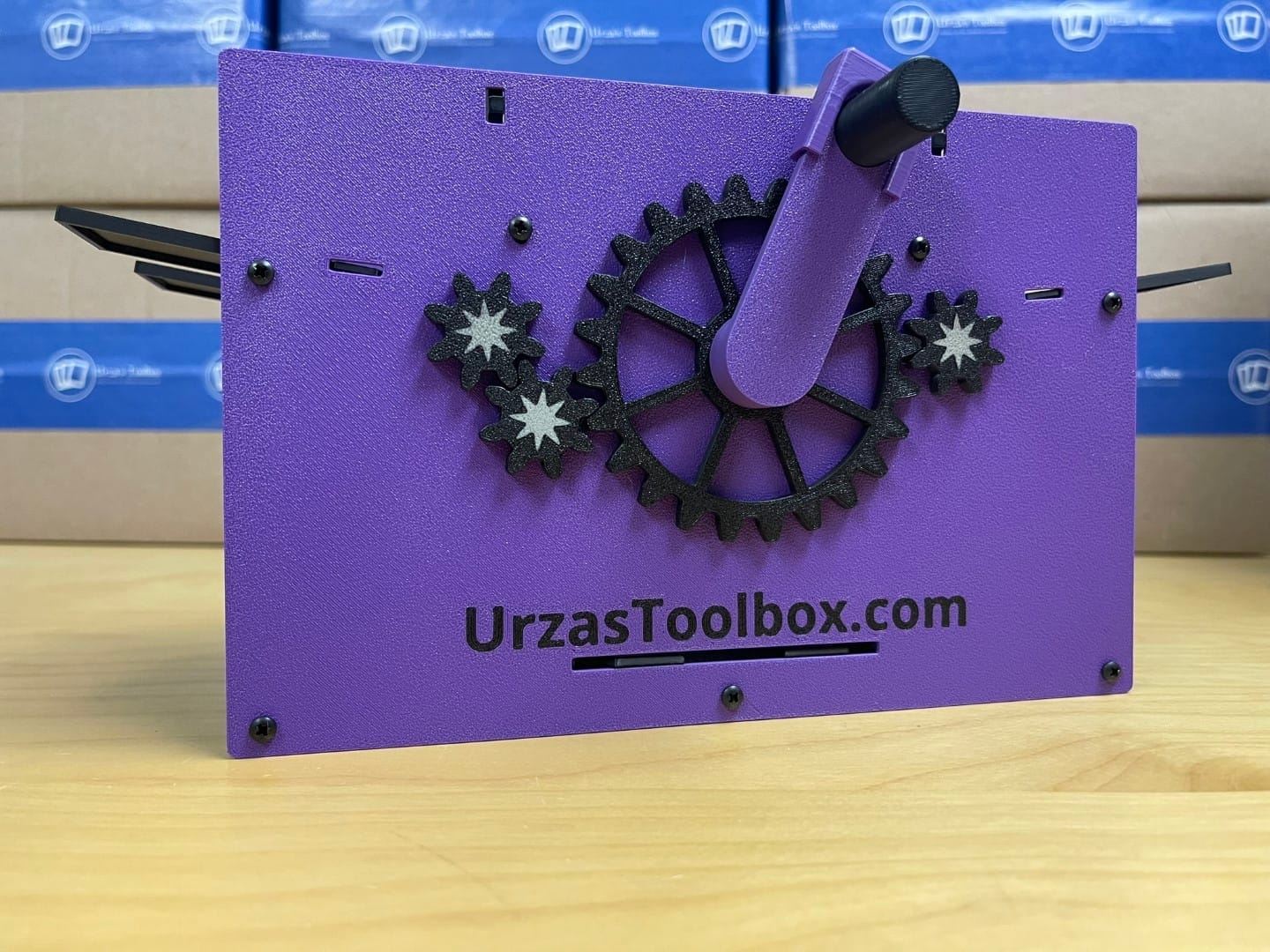 Mishra's Deck Box: Purple & Black (2025 Version) image 2