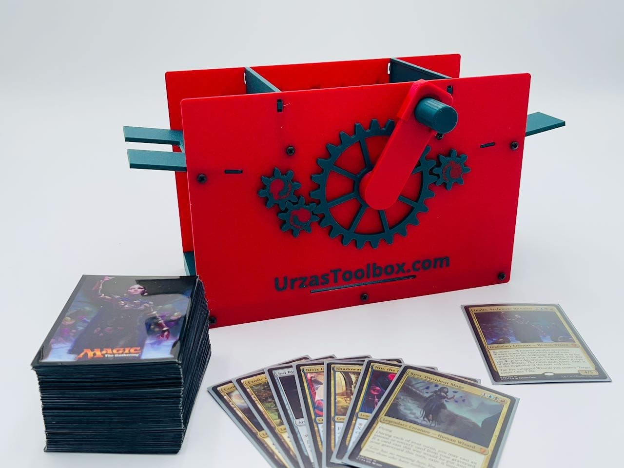 Mishra's Deck Box: Red & Green (2025 Version) image 2