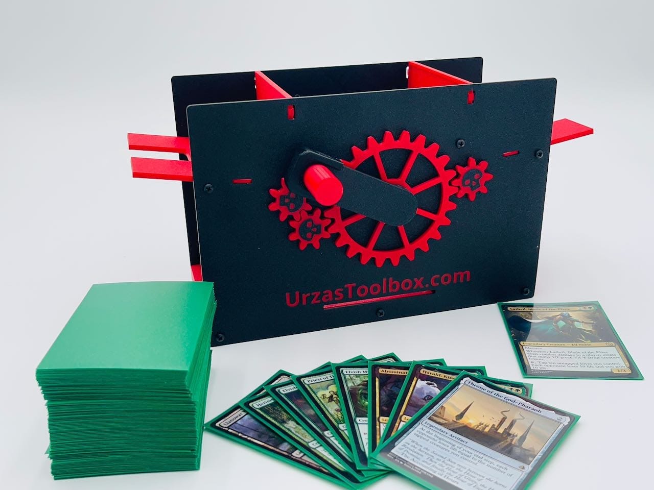 Mishra's Deck Box: Black & Red (2025 Version) image 2