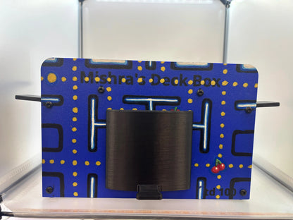 Pac-Man hand-painted shuffler by Victoria (front)