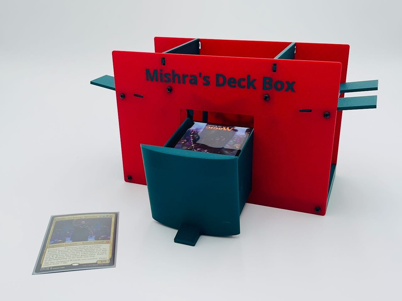 Mishra's Deck Box: Red & Green (2025 Version) image 3