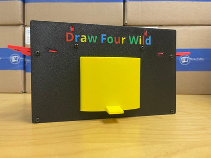 Draw Four Wild (Updated 2025 Version) - Standard: 100 single sleeved / 200 unsleeved cards image