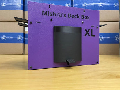 Mishra's Deck Box: Purple & Black (2025 Version) image 3