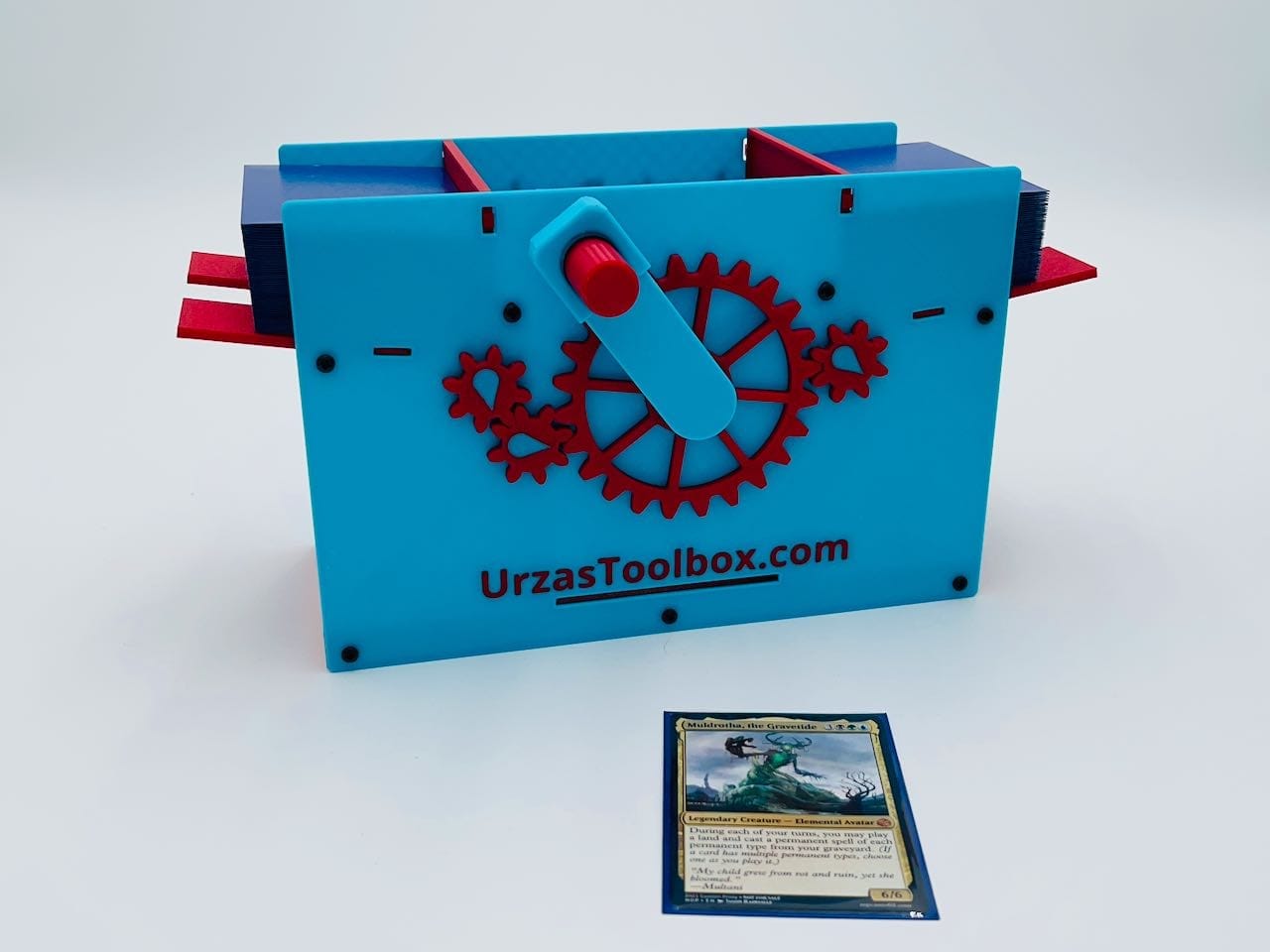 Mishra's Deck Box: Blue & Red (2025 Version) image 4