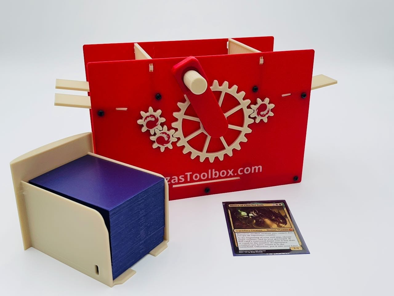 Mishra's Deck Box: Red & White (2025 Version) image 6