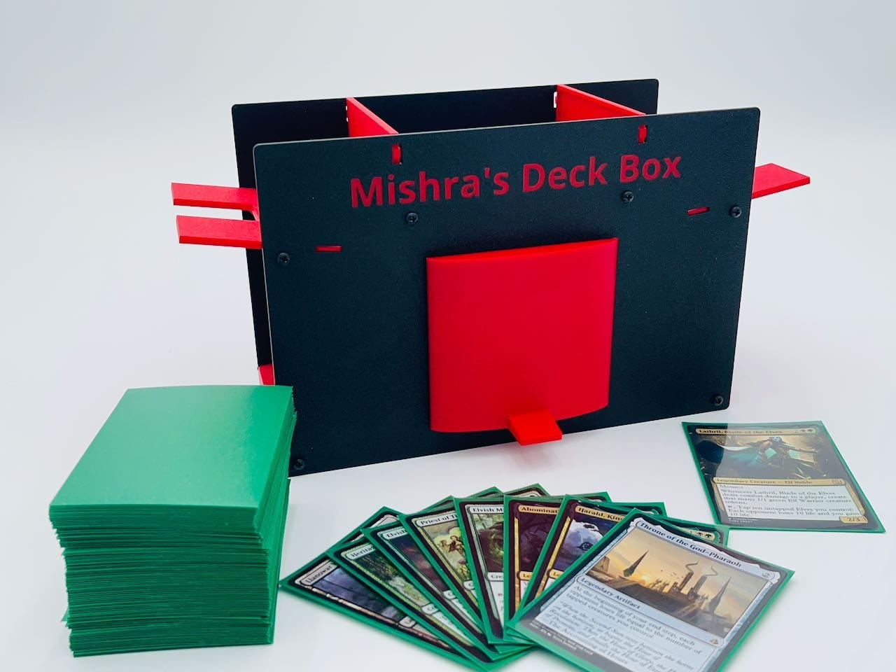 Mishra's Deck Box: Black & Red (2025 Version) image 0